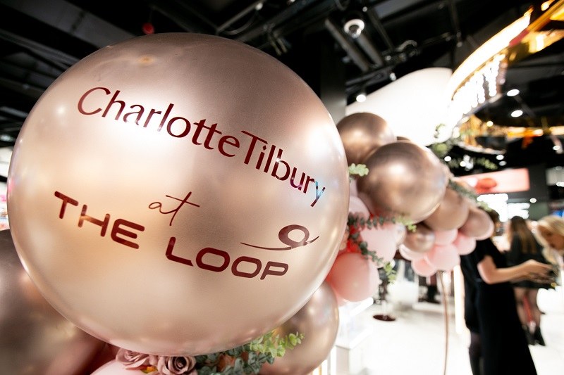 Charlotte Tilbury at The Loop Duty Free, Dublin Airport.