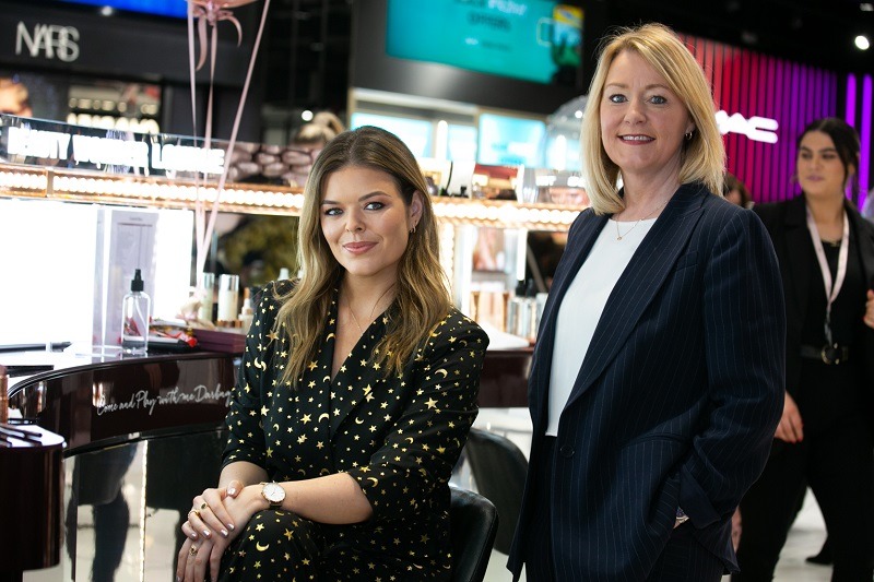 Charlotte Tilbury at The Loop Duty Free, Dublin Airport.