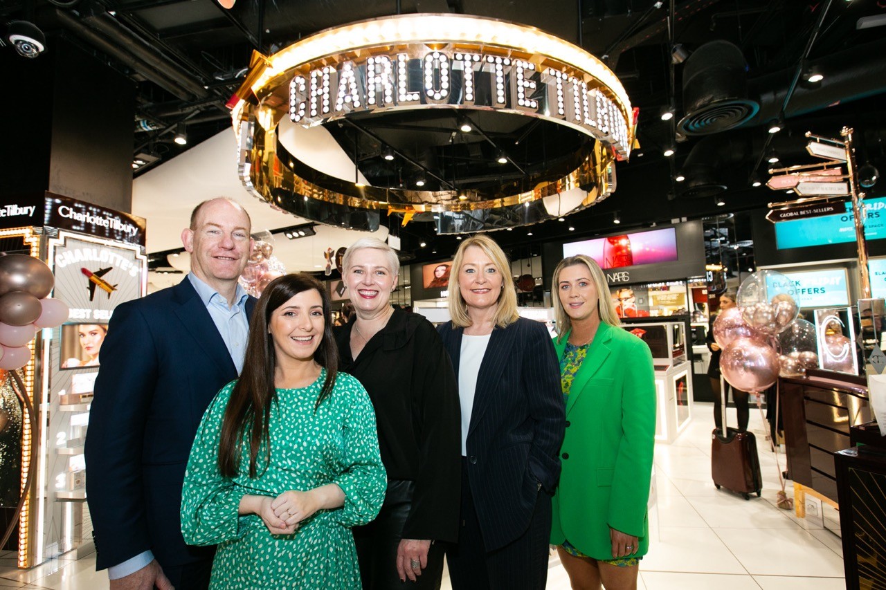 Charlotte Tilbury at The Loop Duty Free, Dublin Airport.