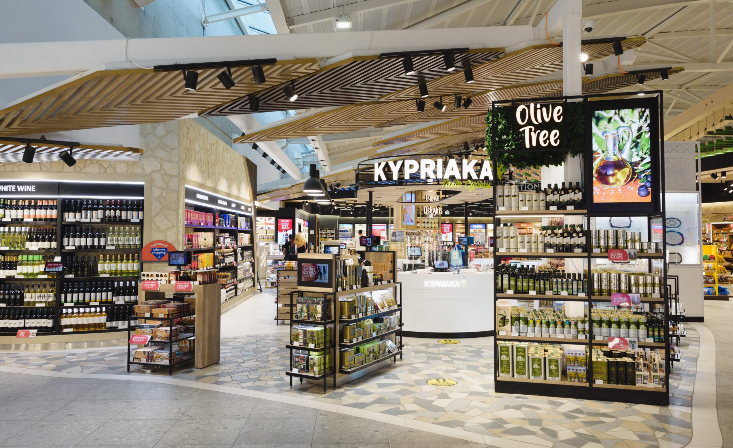 Kypriaka concept store at Cyprus Duty Free
