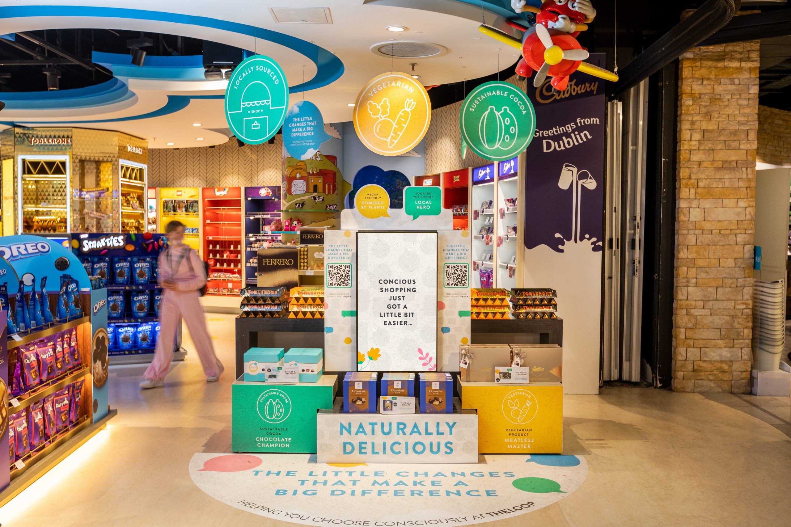 Aer Rianta travel retail activation at The Loop